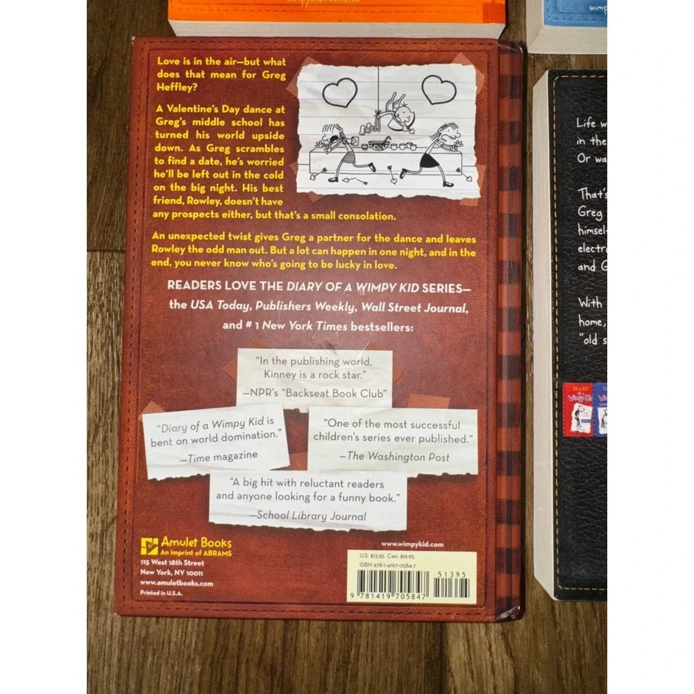 Diary‎ Of A Wimpy Kid Books Lot Hardback Soft Cover Young Adult Graphic Novels